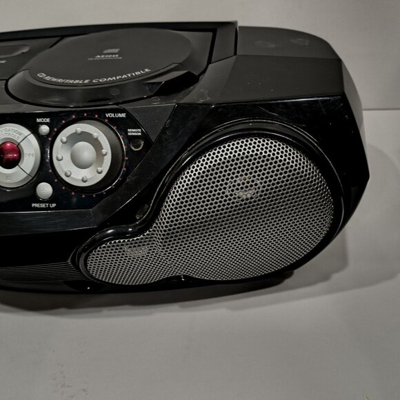 Philips AZ2045 CD Radio Cassette Recorder Boombox w/ Remote Manual WORKS GREAT - Picture 6 of 16
